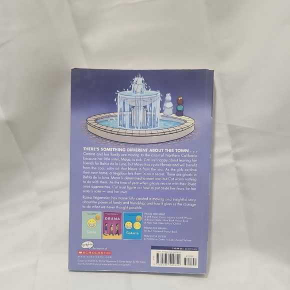 Scholastic Ghosts Book by Raina Telgemeier - Blue and Purple Cover - Picture 3 of 3